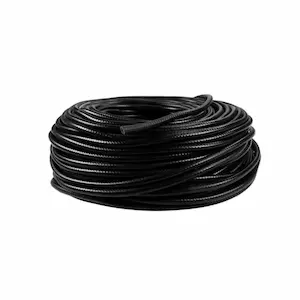 Reinforced vacuum hose 10mm Black