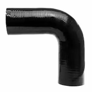 silicone hose 90D 3'' black