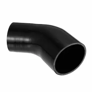 Silicone Hose 45D 3"-3.5" Black